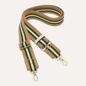 Rothy's The Crossbody Strap - Neon Pine Stripe - BRAND NEW